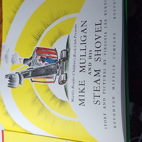Hardcover Mike Mulligan and His Steam Shovel Weekly Reader Century 2000 - Picture 8 of 12